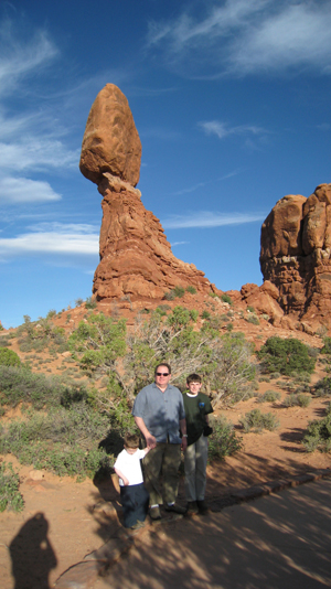Team Gimlet at Balancing Rock