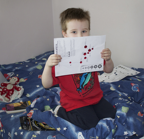 The budding astronomer