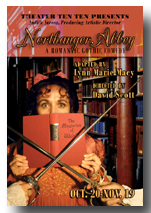 Northanger Abbey poster from Theater Ten Ten