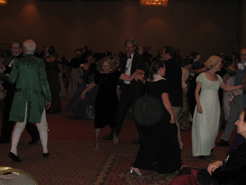 Dancing at the ball