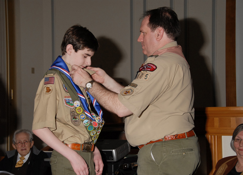 Presenting the Eagle neckerchief
