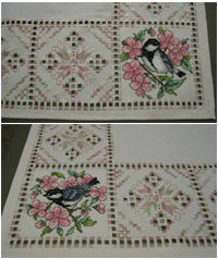 Chickadee motifs