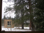 The view from our cabin
