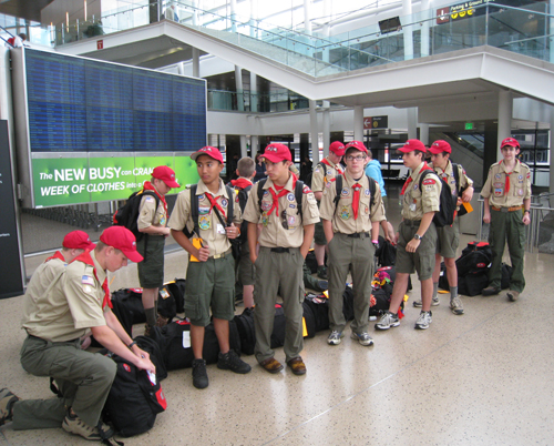 Thing One's Jamboree patrol