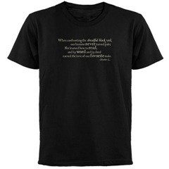 Hey, I'm on a T-shirt!