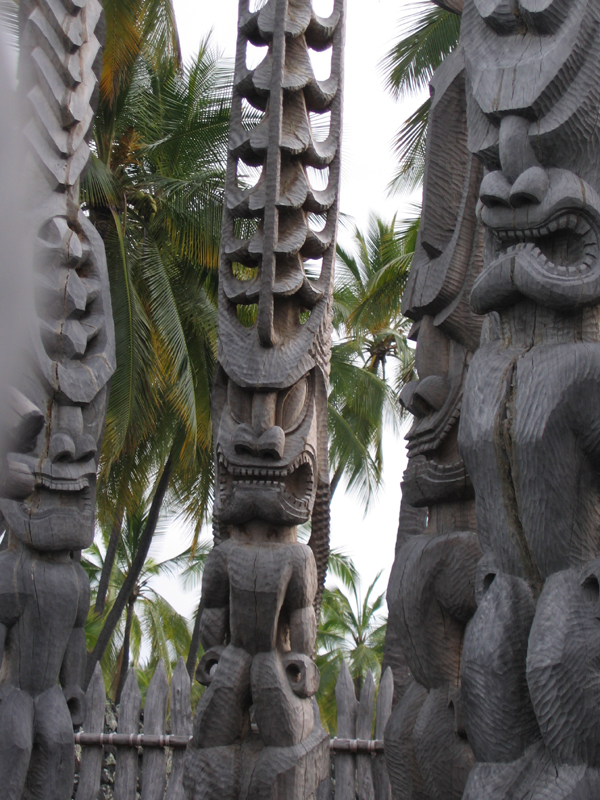 Ki'i at Pu'uhonua o Honaunau