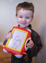 Thing Two's tiger picture