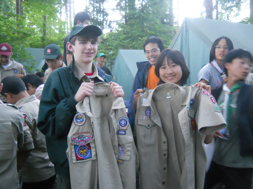 Trading uniforms