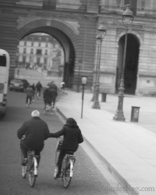 Bicycles at the Louvre
