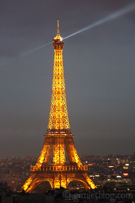Eiffel Tower at night