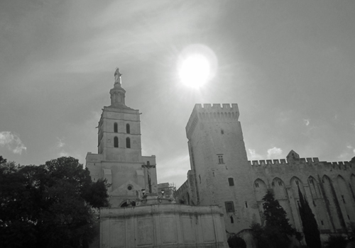 Photo by Thing One of the Papal Palace in Avignon