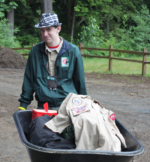 Ready to work at camp