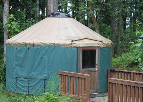Yurt at Camp Pigott